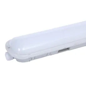 5ft 50W 5500 Lumen LED Corrosion Proof Fitting - White | ACFLED50