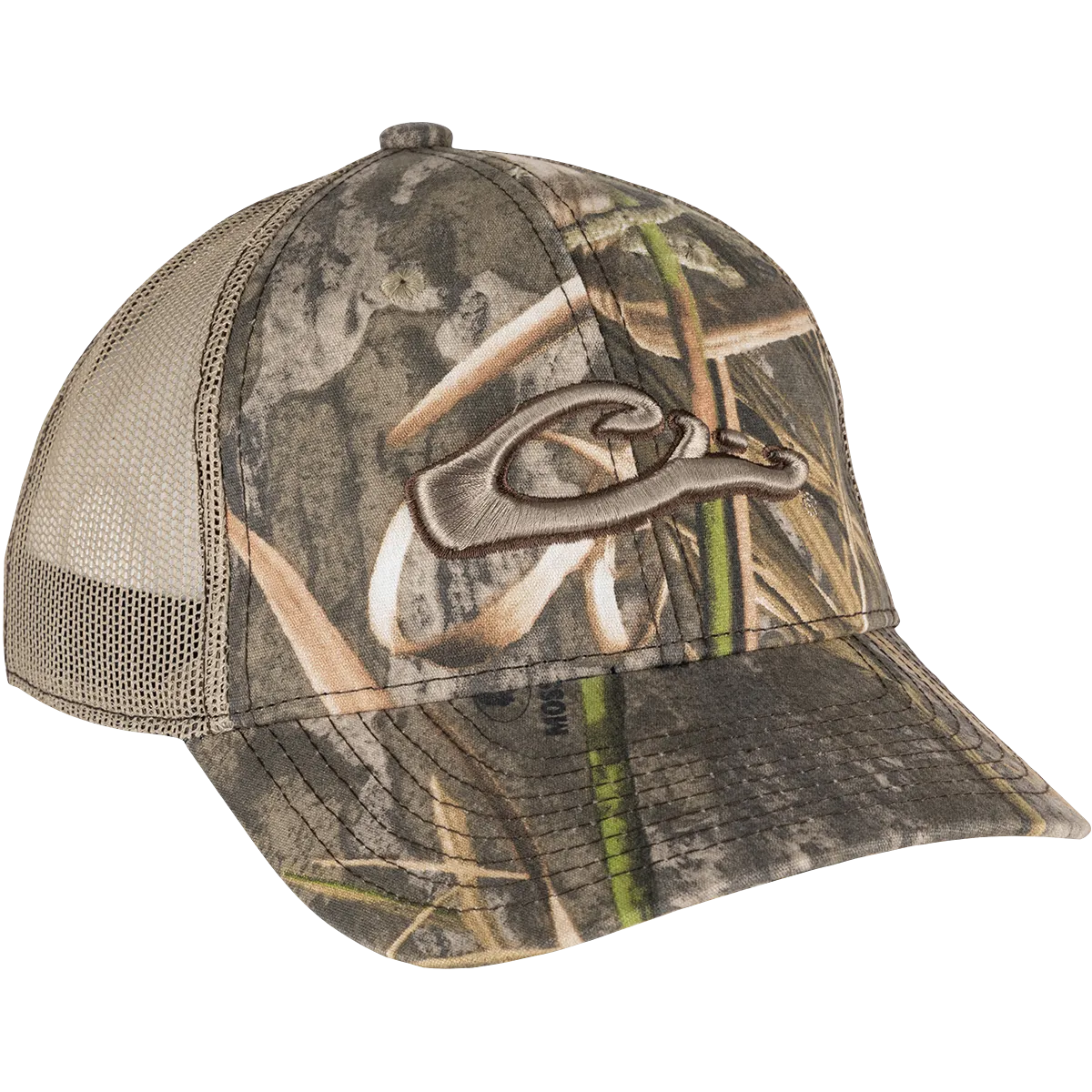 6-Panel Camo Mesh-Back Cap