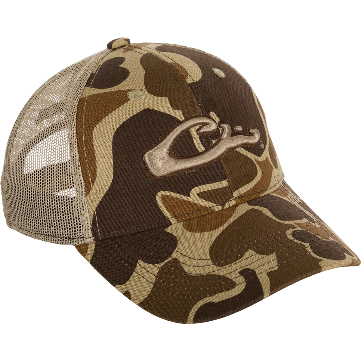 6-Panel Camo Mesh-Back Cap