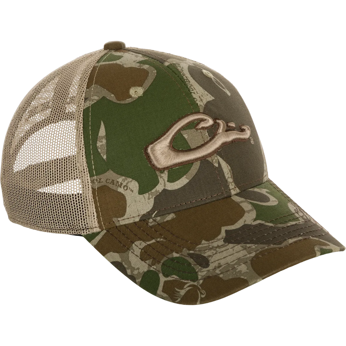 6-Panel Camo Mesh-Back Cap