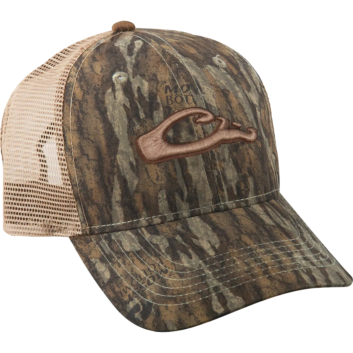 6-Panel Camo Mesh-Back Cap