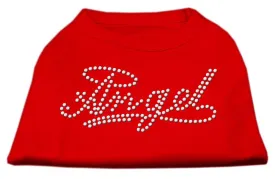 Angel Rhinestud Shirt Red XXL (18)