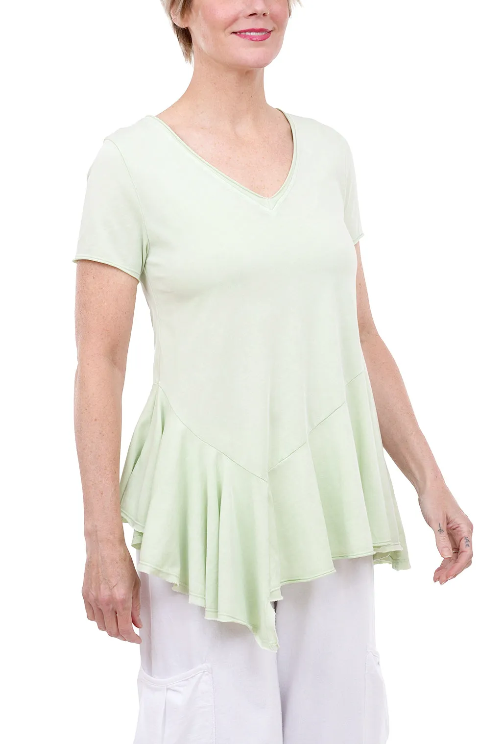 Asym V Tee, Mint