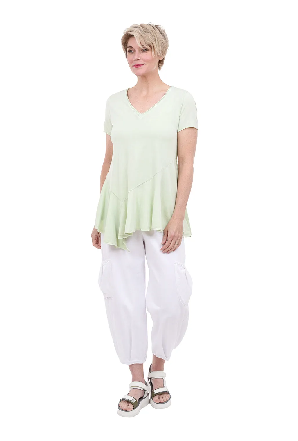 Asym V Tee, Mint