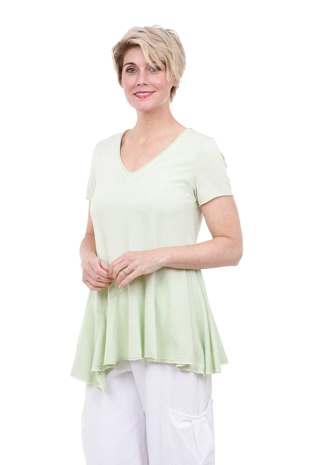 Asym V Tee, Mint