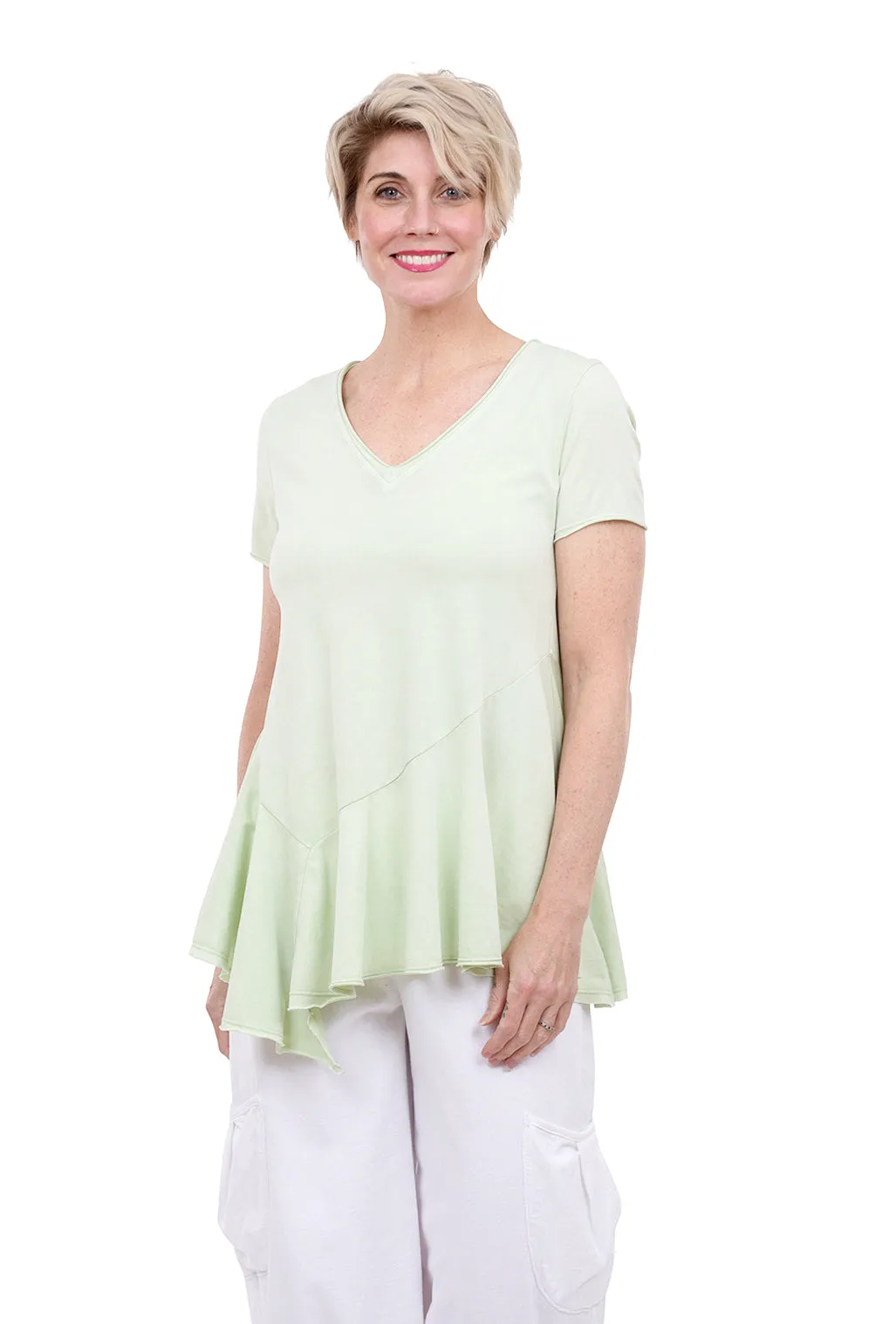 Asym V Tee, Mint