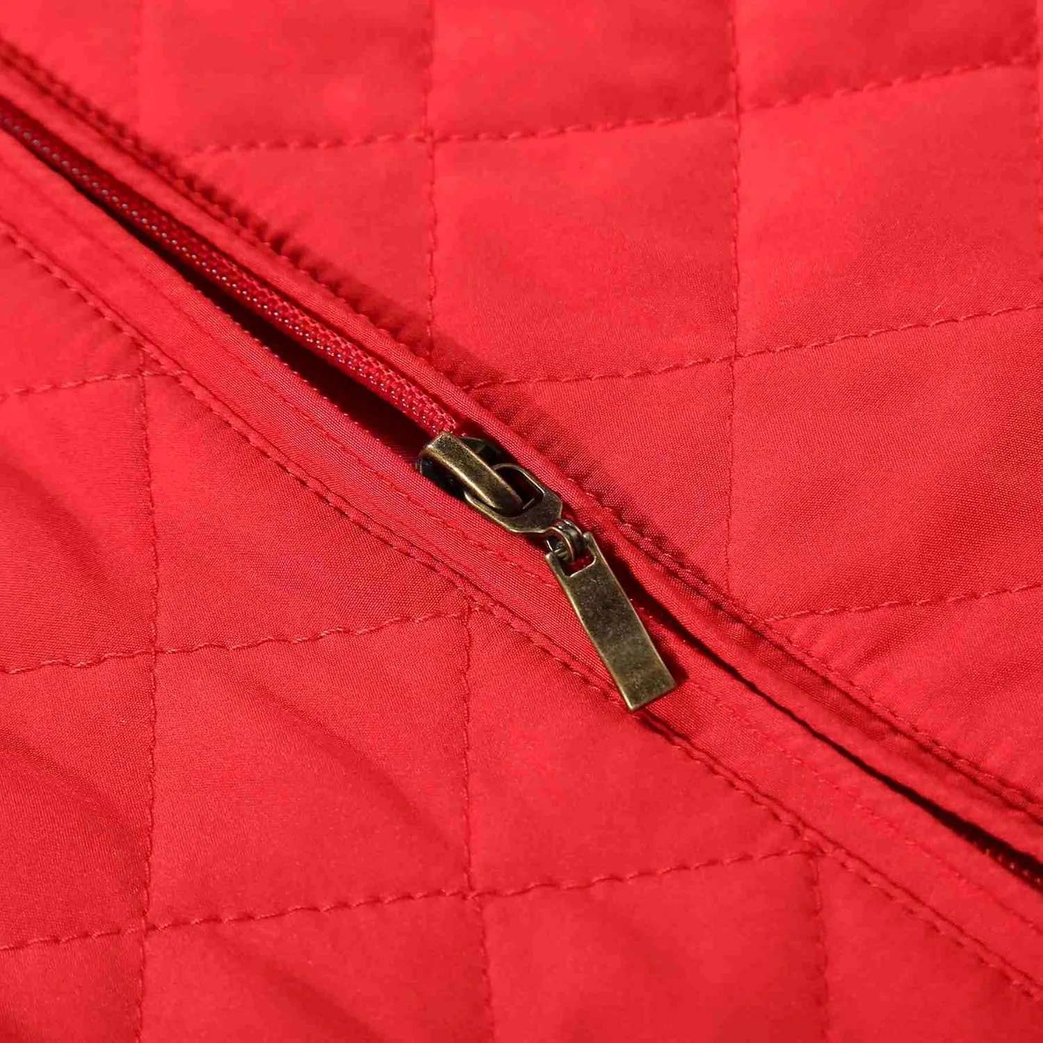 Bienzoe Women Quilted Casual Vest: Lightweight Packable Sleeveless Jacket
