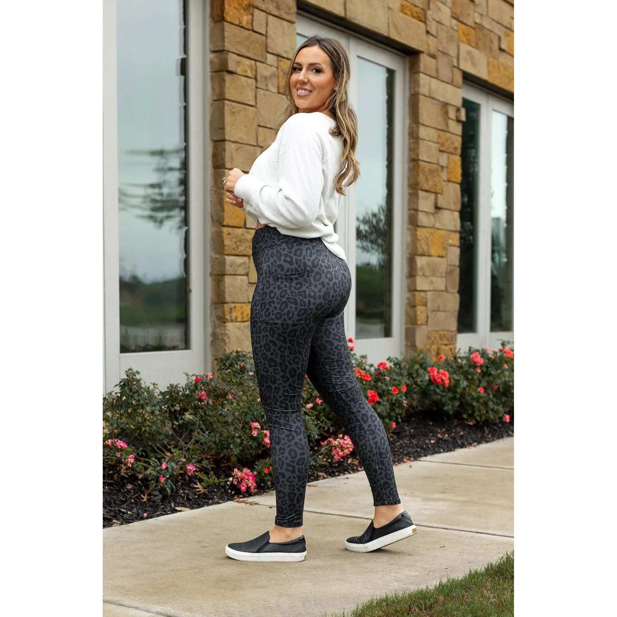 Black Leopard Luxe Leggings