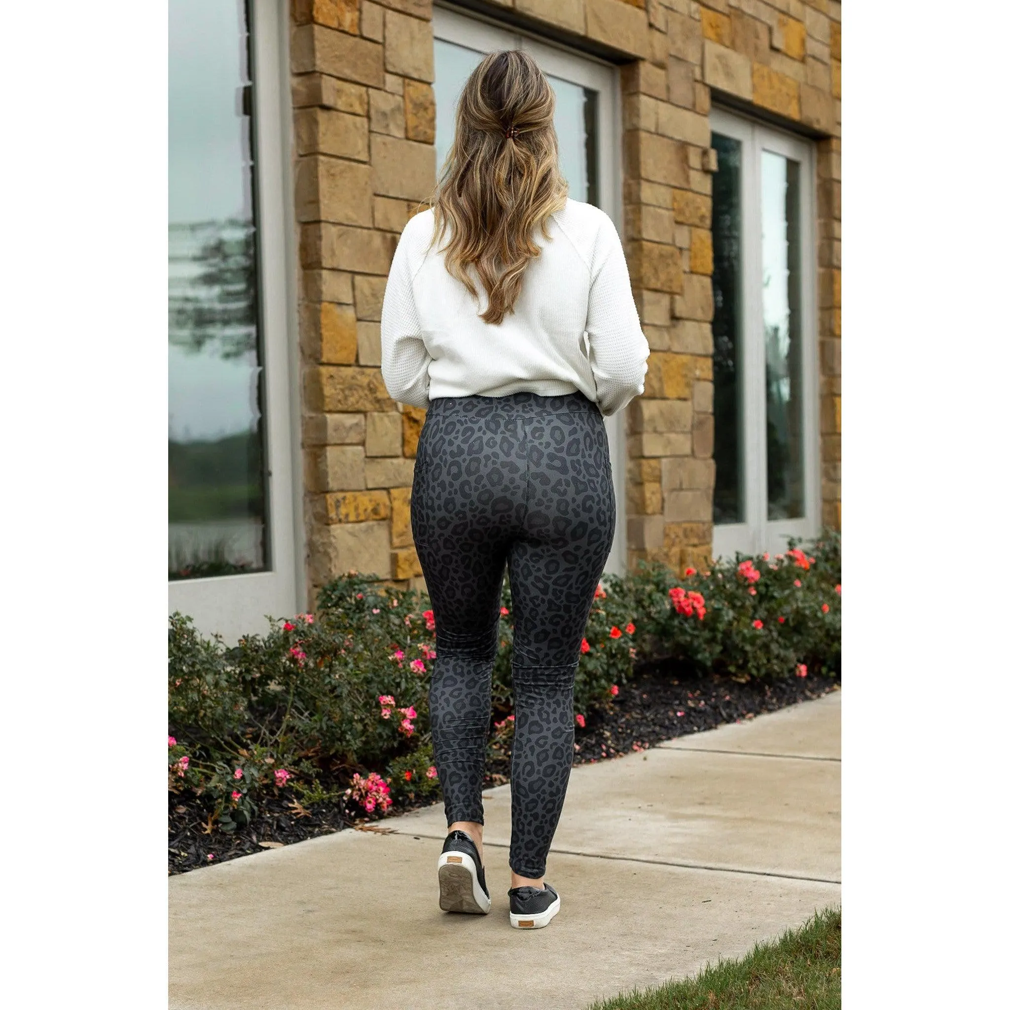 Black Leopard Luxe Leggings