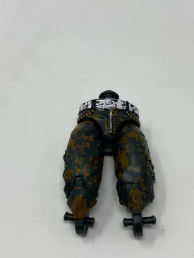 Camo (green/brown) Pants with White Belt