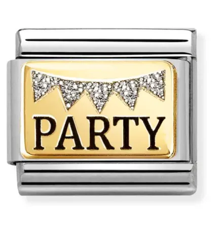 Classic PARTY with Christmas bunting LINK