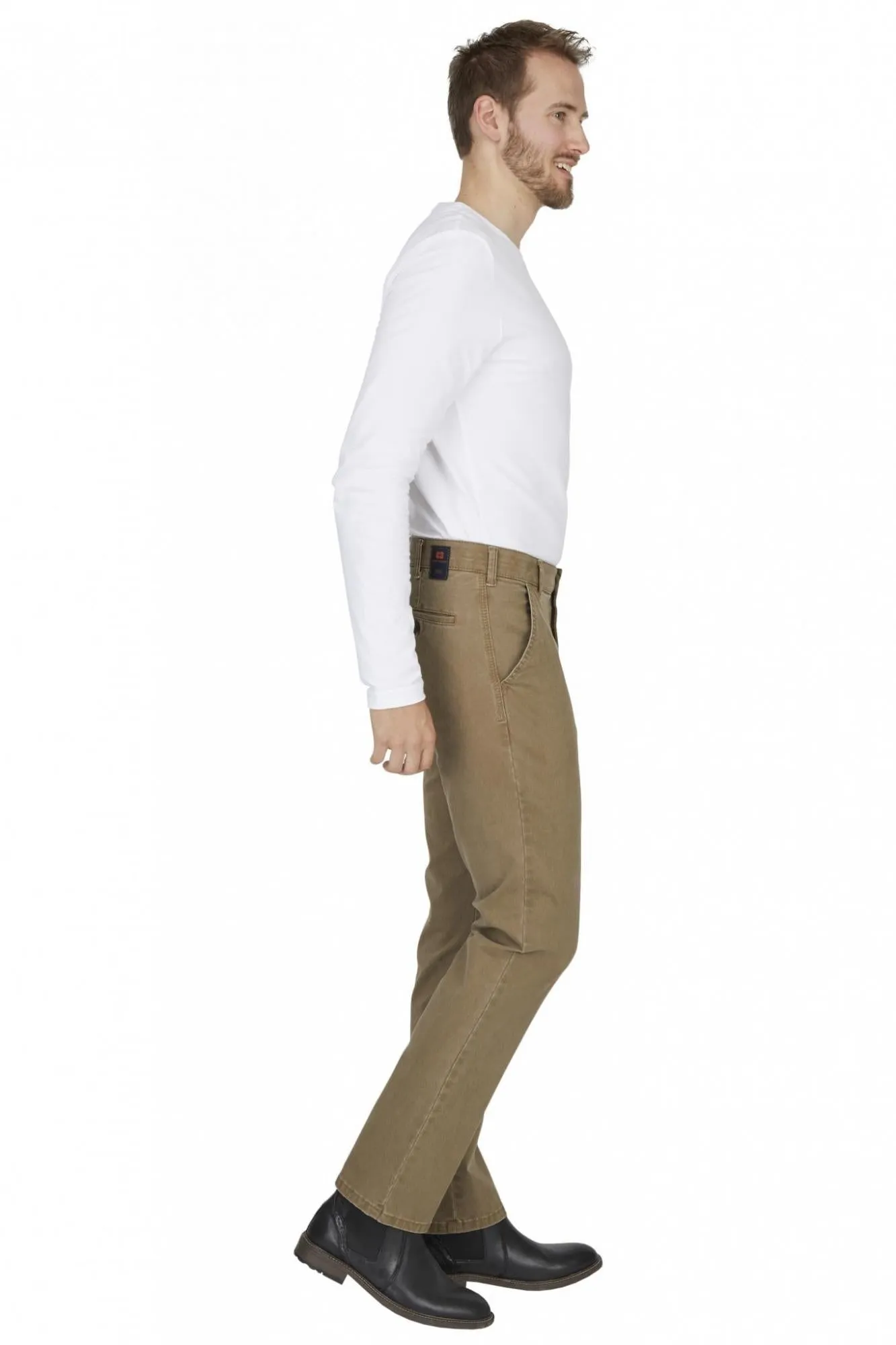 Club Of Comfort Garvey Cotton Trousers 6421 Bg K