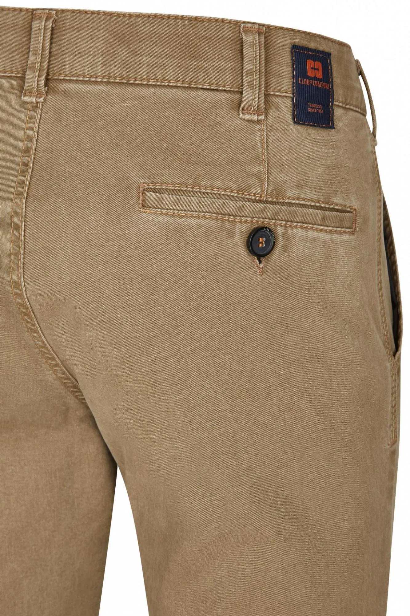 Club Of Comfort Garvey Cotton Trousers 6421 Bg K