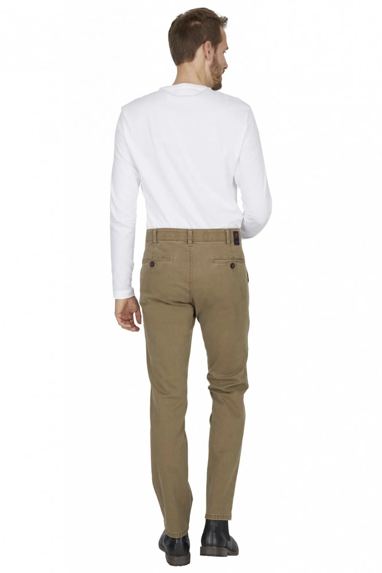 Club Of Comfort Garvey Cotton Trousers 6421 Bg K