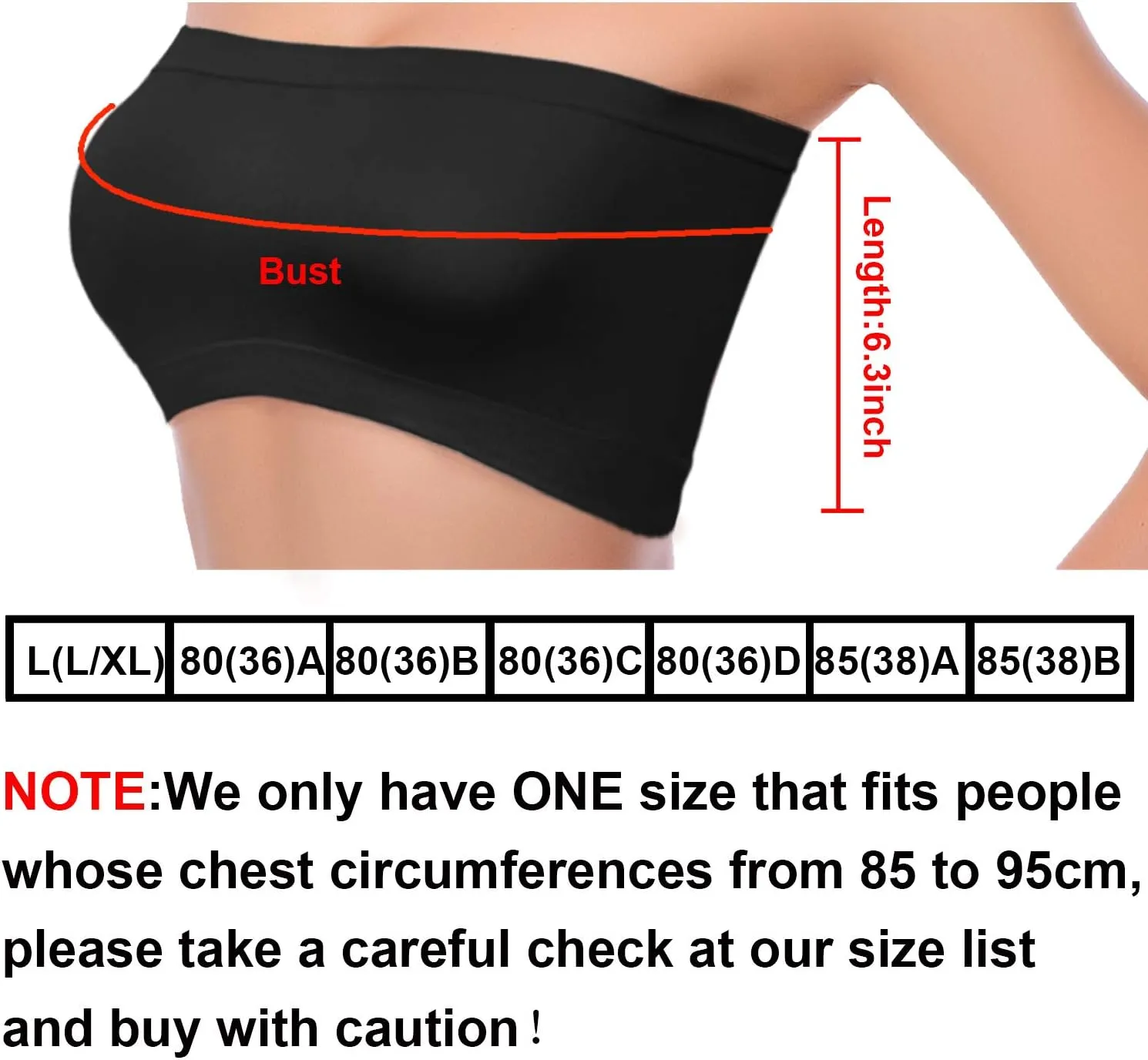 Cooraby 4 Pack Women Tube Tops Summer Non-Padded Seamless Bra, 4 Colors