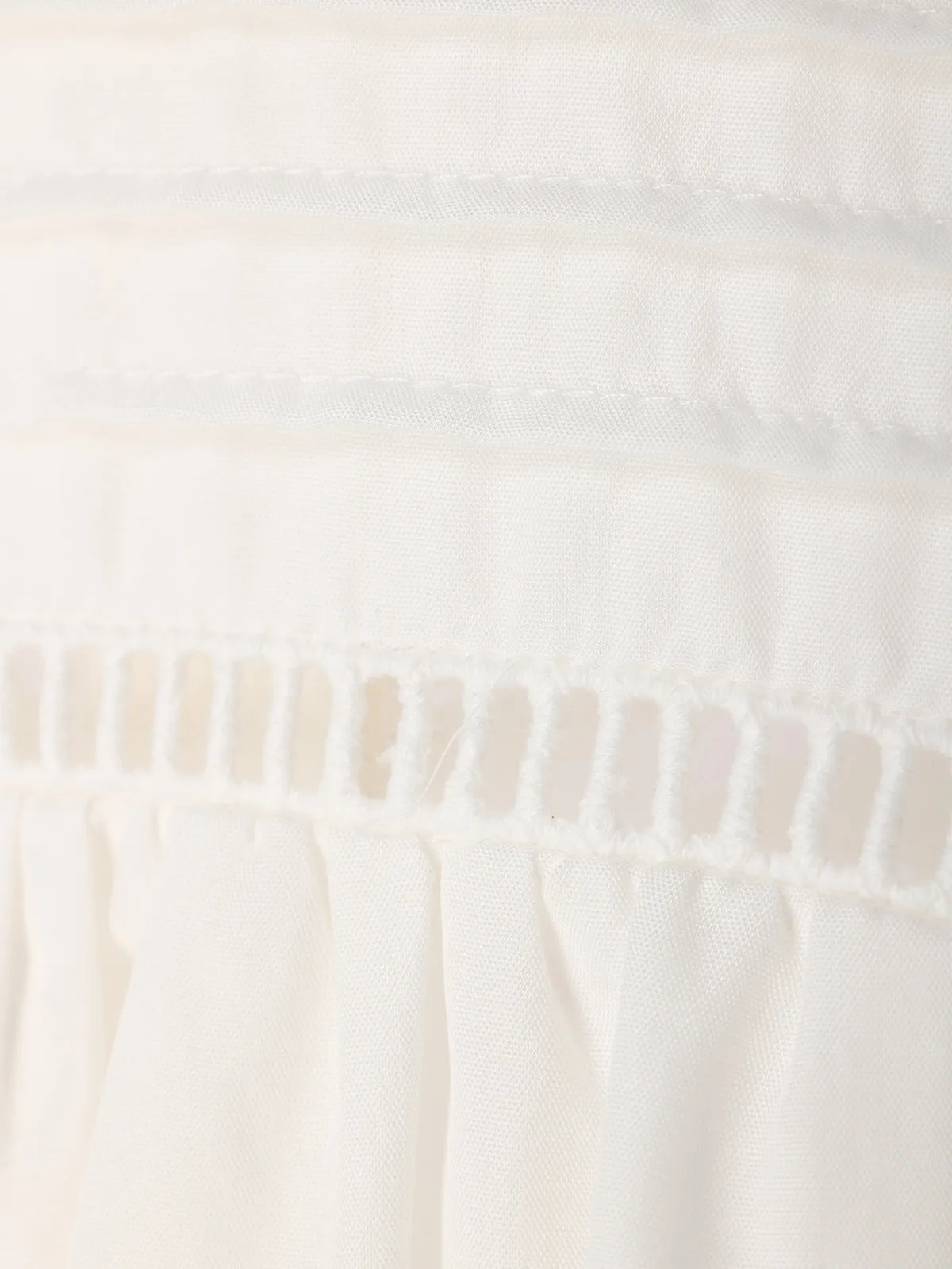 Drape sleeve lace blouse