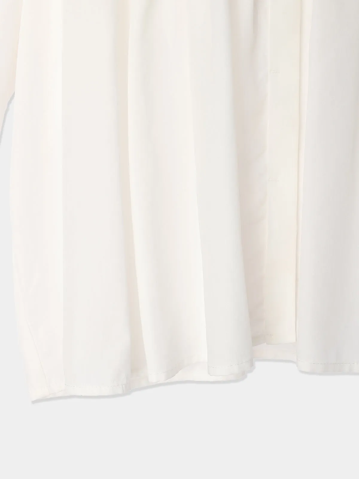 Drape sleeve lace blouse