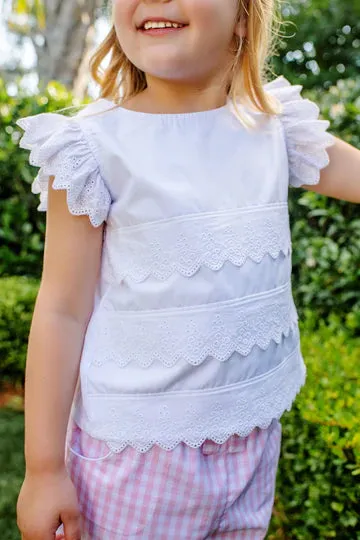 Ellie’s Eyelet Top