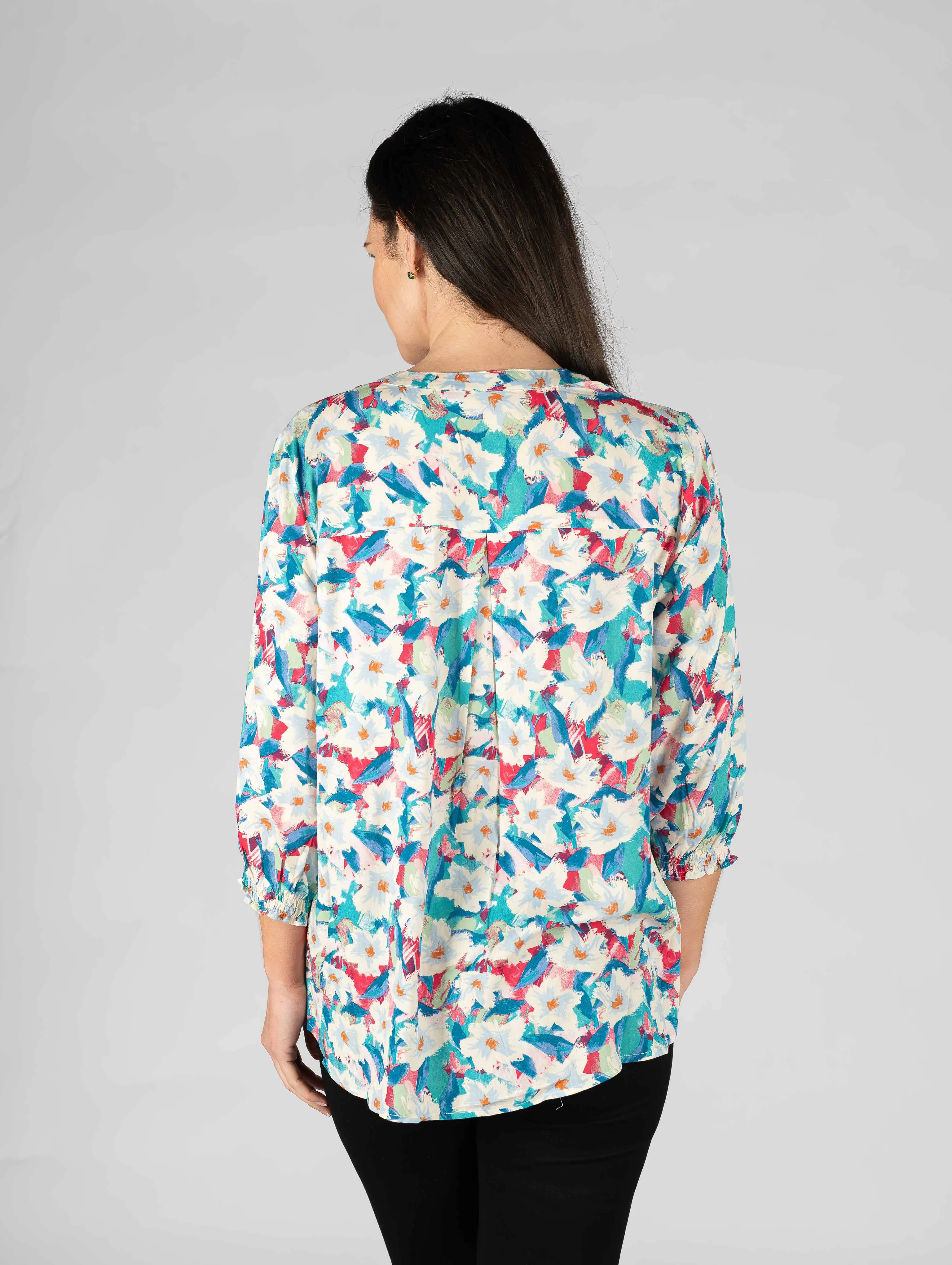 Flower Print Blouse