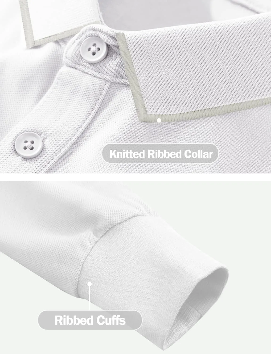 Hiverlay Women Golf Shirts Polo Shirts for Women UPF 50  Lightweight Quick-Dry Collared Tennis Daily Shirts Work Tops