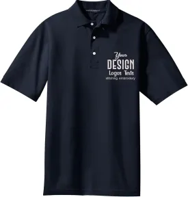 INK STITCH Men K455 Custom Design Your Own Embroidery Logo Texts Rapid Dry Polo Shirts