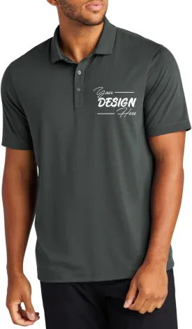 INK STITCH Men Mercer Mettle Custom Embroidery Personalized Add Logo Texts Stretch Polo Shirts
