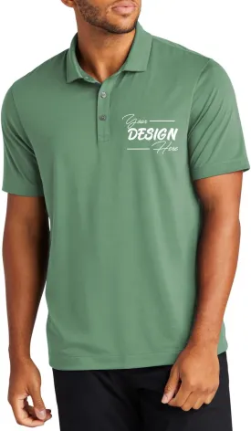 INK STITCH Men Mercer Mettle Custom Embroidery Personalized Add Logo Texts Stretch Polo Shirts