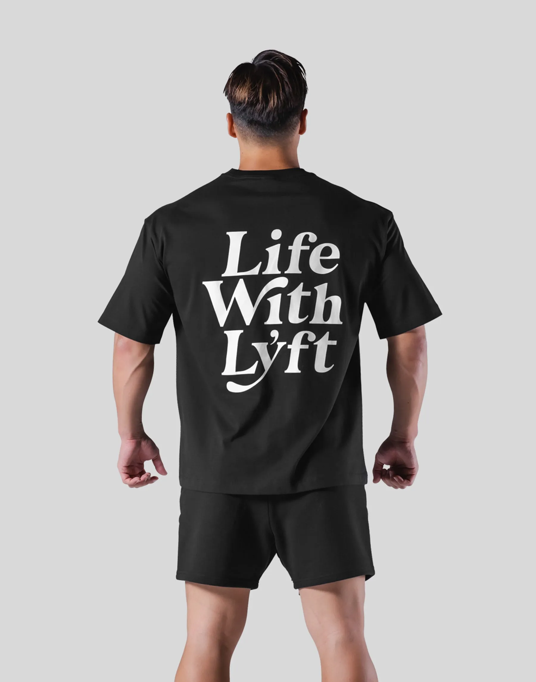 Life With LÝFT Big T-Shirt - Black