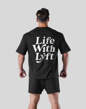 Life With LÝFT Big T-Shirt - Black