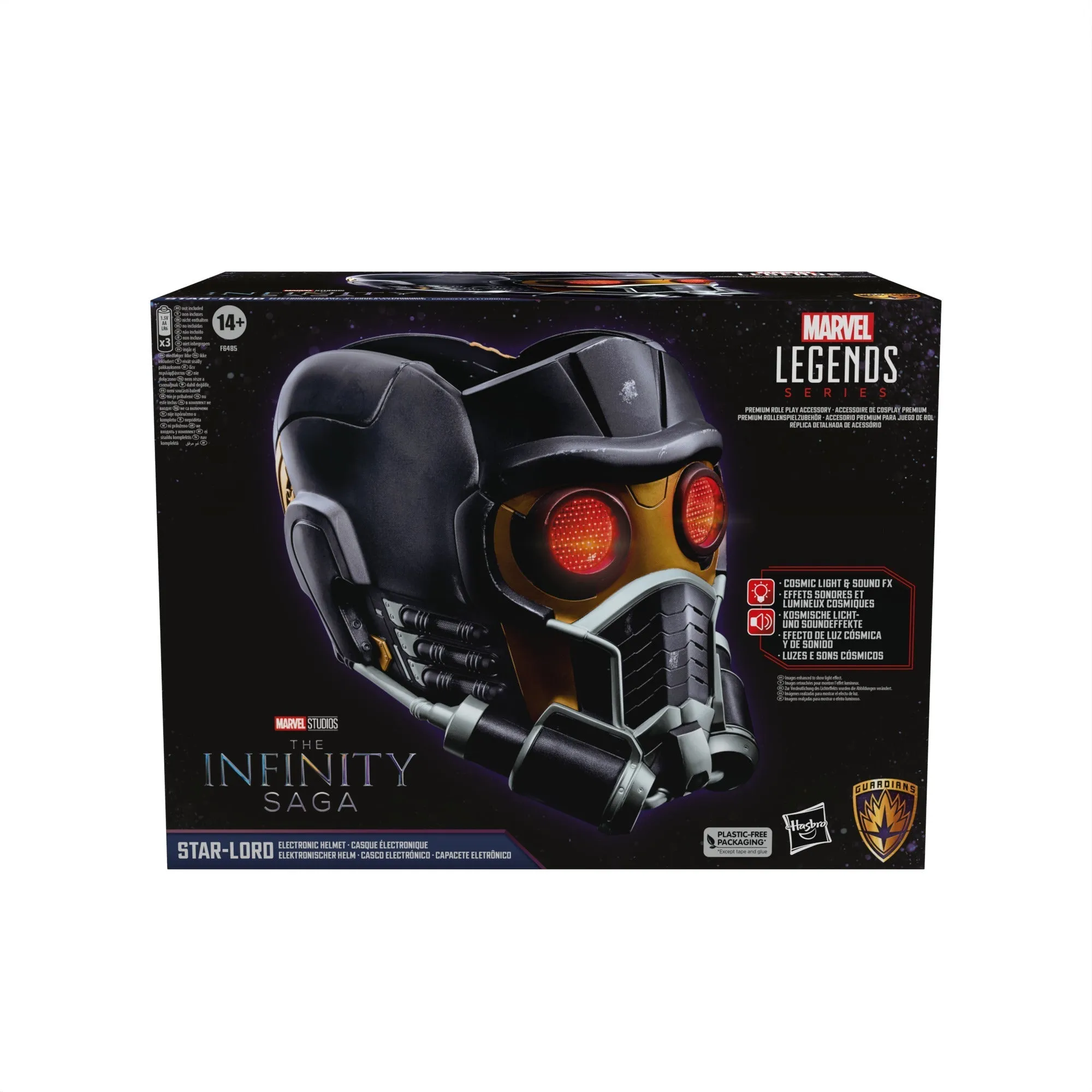 Marvel Legends Series Star-Lord Electronic Role Play Helmet