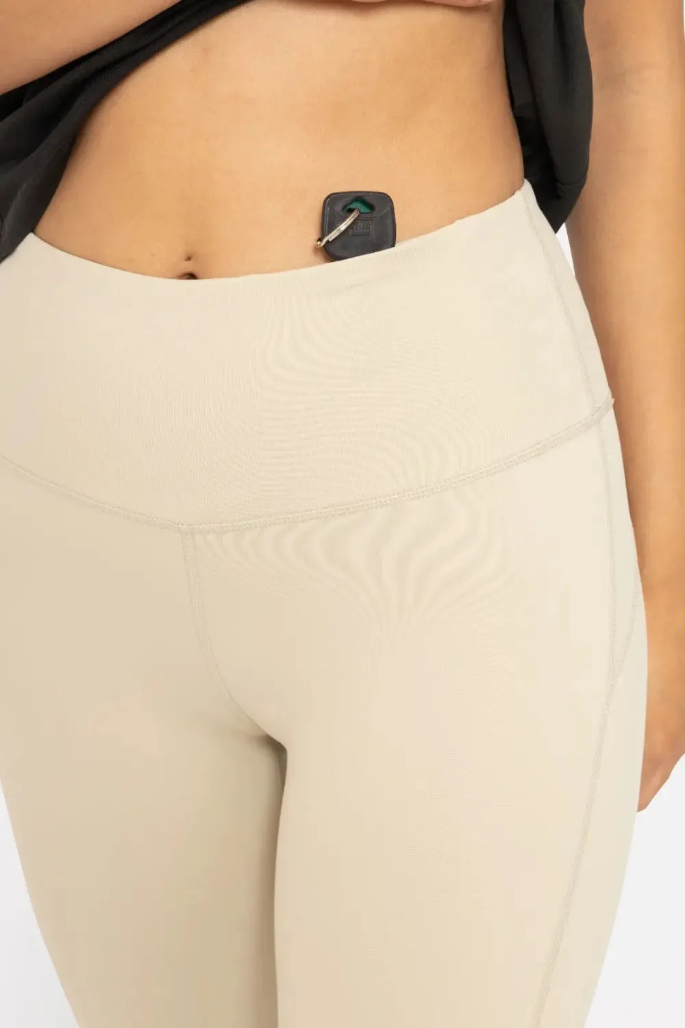 Mono B High-Waisted Flare Leggings – Sculpting, Stretchy & Ultra-Flattering