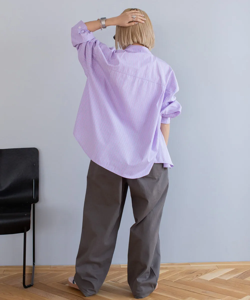 multi stripe shirt
