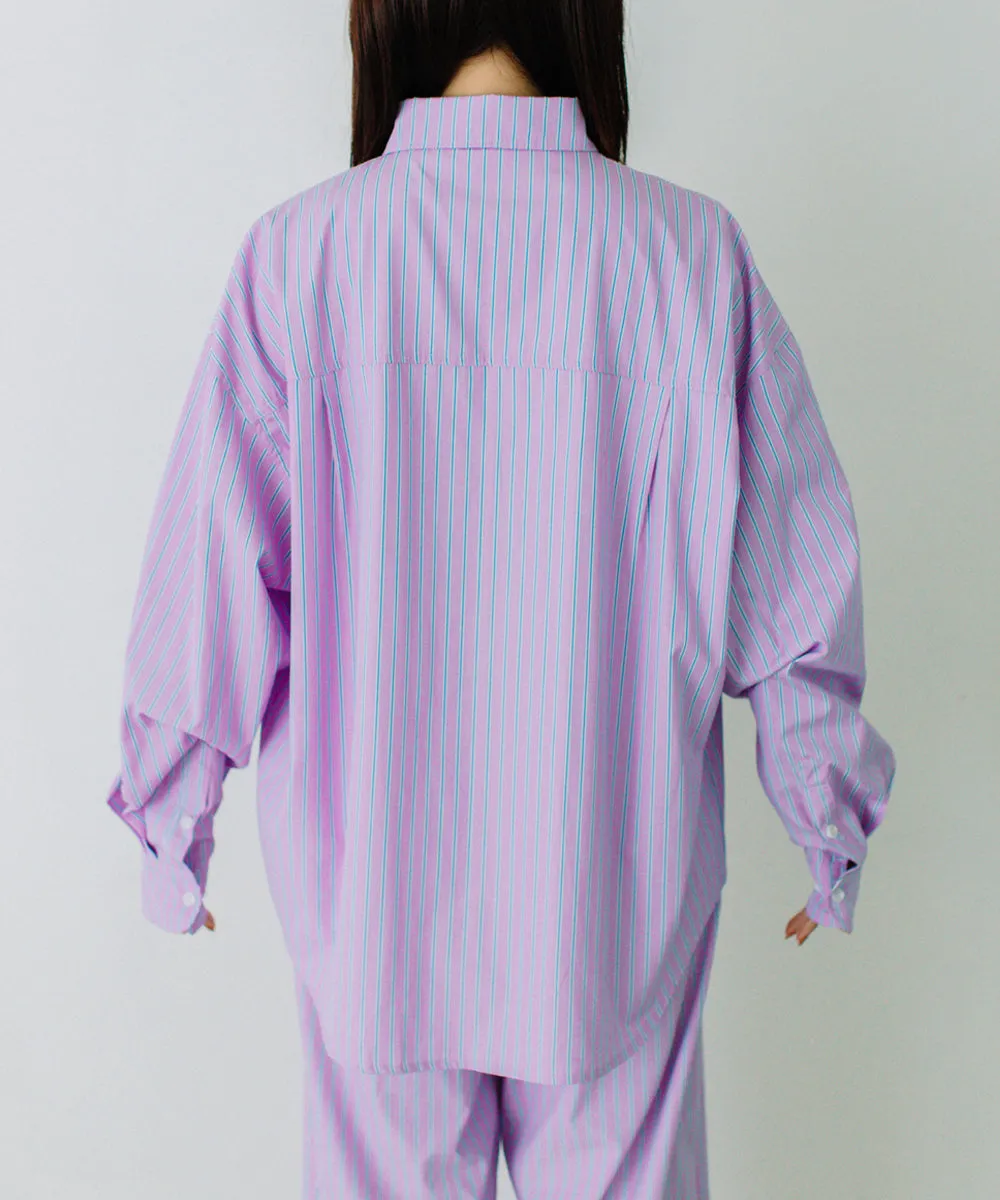 multi stripe shirt