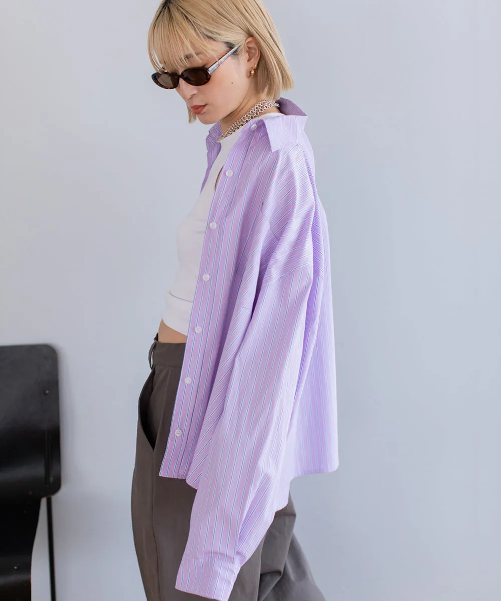 multi stripe shirt
