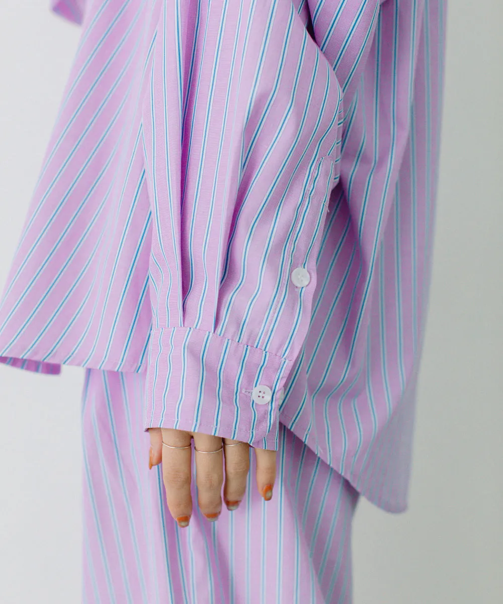 multi stripe shirt