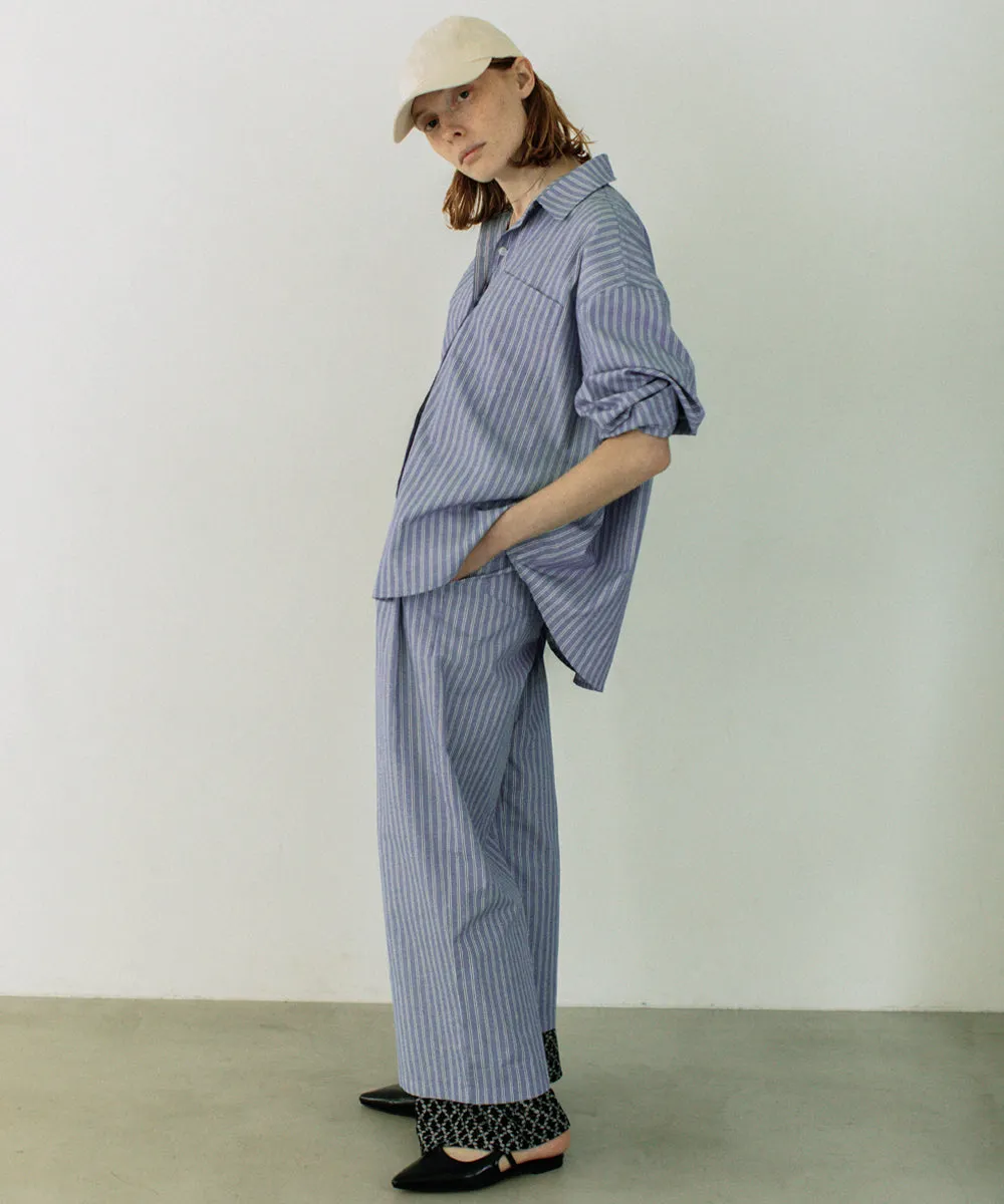 multi stripe shirt