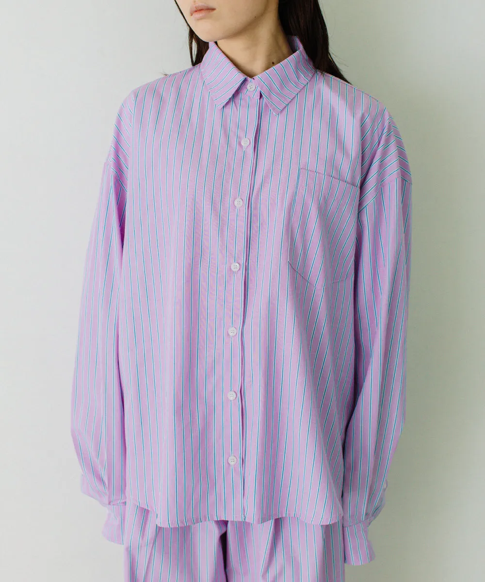 multi stripe shirt