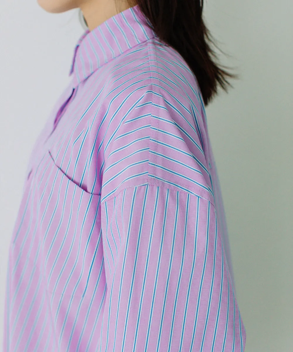 multi stripe shirt