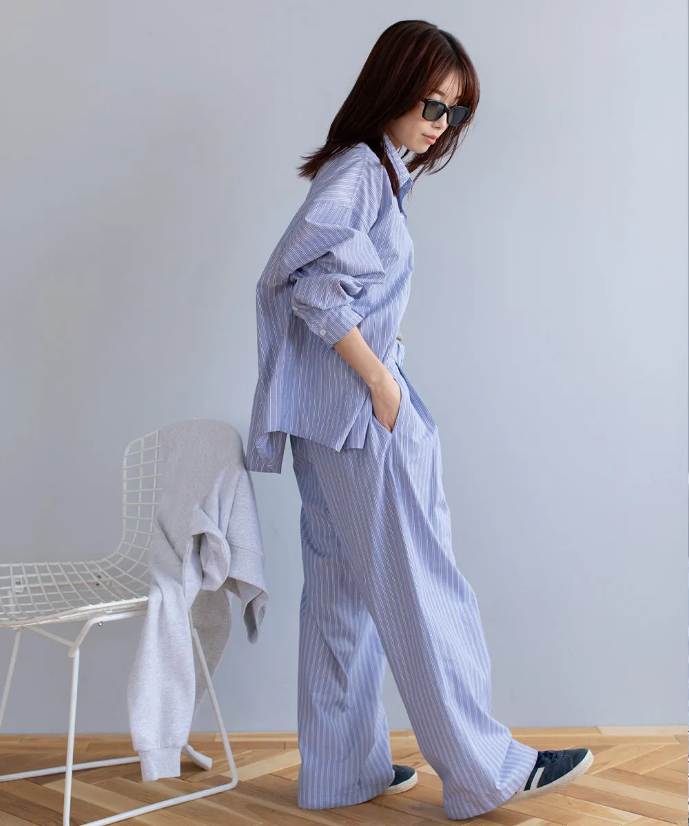 multi stripe shirt