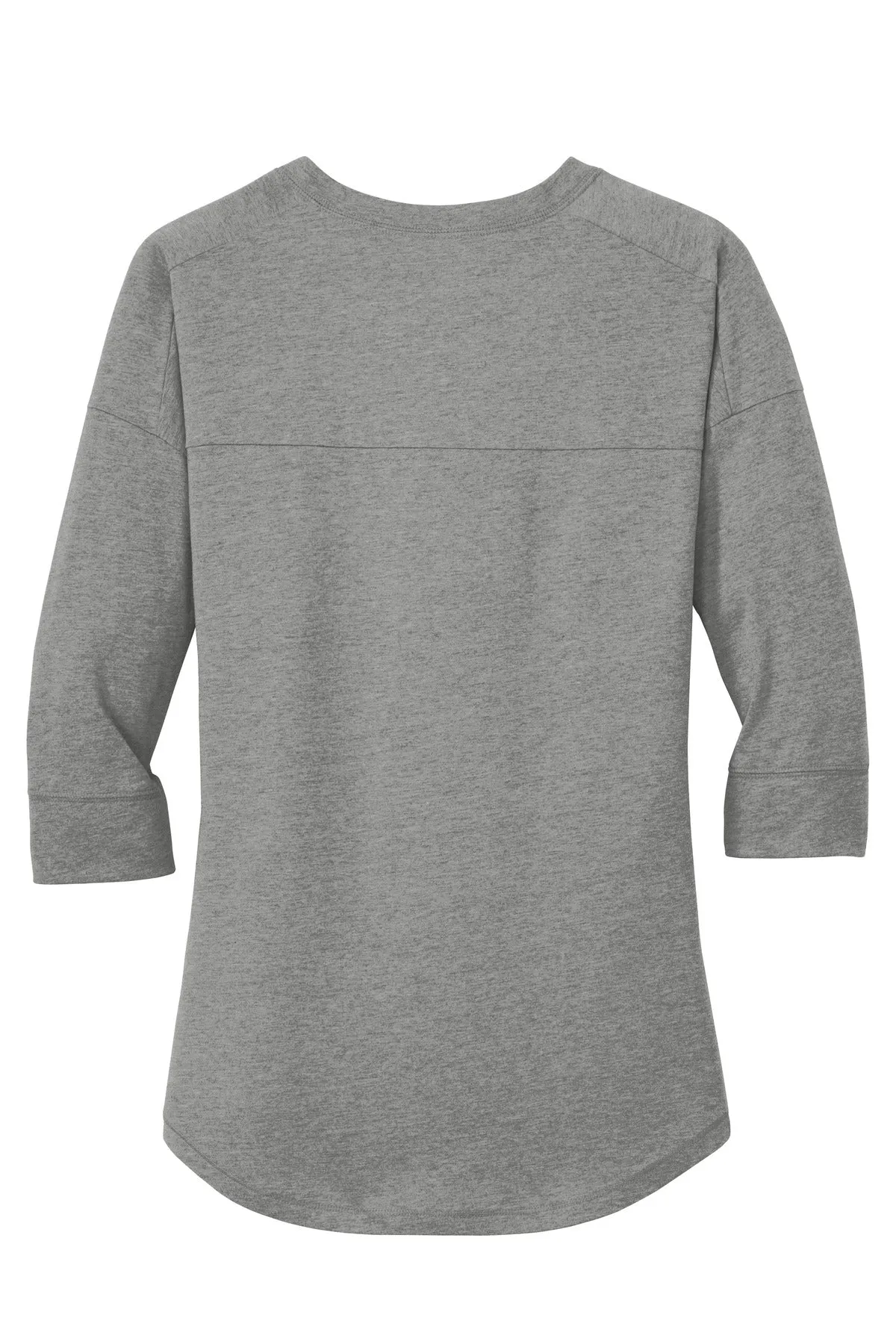 New Era Ladies Heritage Blend 3/4-Sleeve Baseball Raglan Tee. LNEA104
