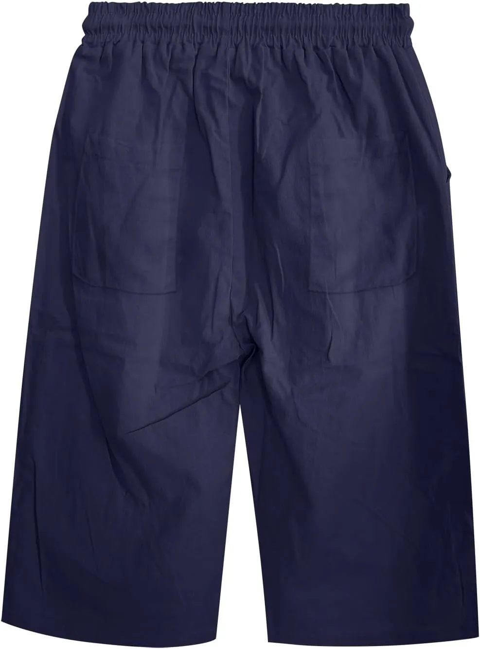 Petite Linen Pants for Women Drawstring Pants Capri Linen Pants for Women Women's Linen Cropped Pants Tapered Ankle