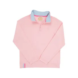Prepletic™ Hayword Half-Zip Palm Beach Pink With Palm Beach Pink Stork