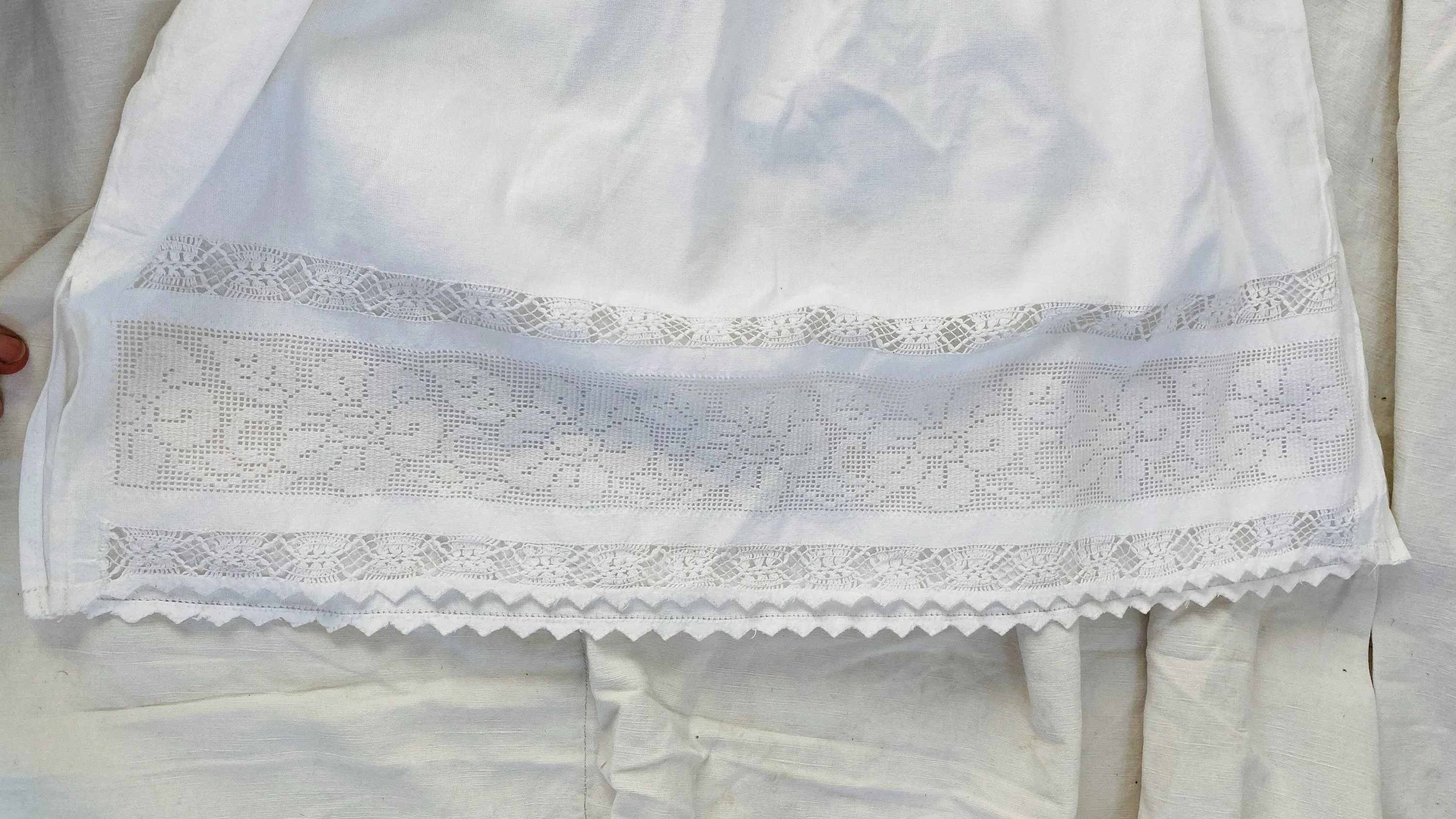 Purepecha Deshilada Blouse. All Cotton. 0085