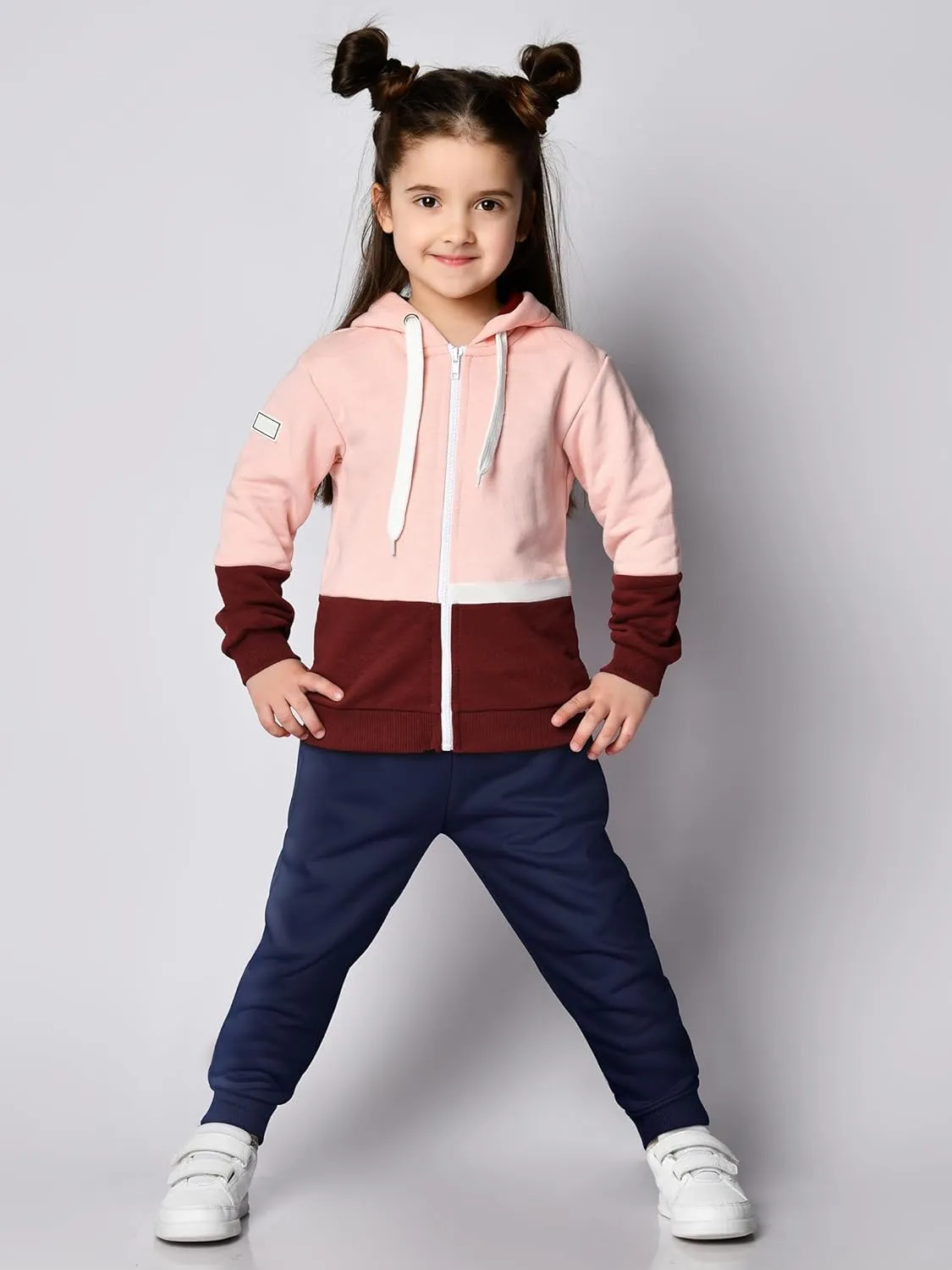 Resinta 3 Pack Toddler and Baby Girls Fleece Sweatpants Casual Pull On Jogger Sweatpants with Pockets Drawstring for Girls