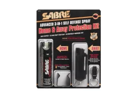 Sabre 3-In-1 Home & Away Defense Spray Kit by Rothco