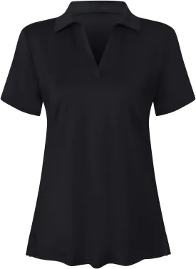 Women's Short Sleeve Golf Polo Shirts Tennis Shirts Sport T-Shirts Workout Tops