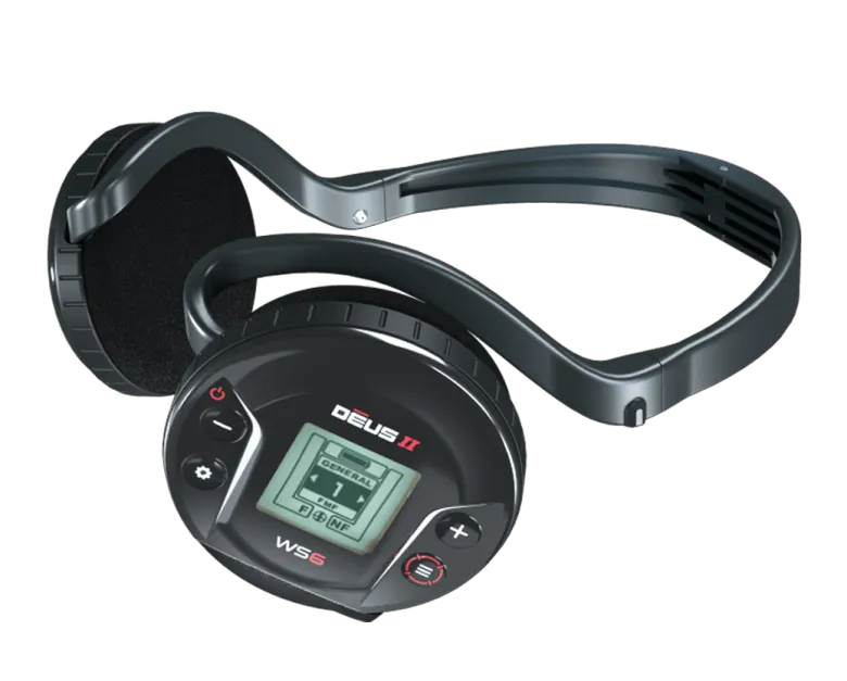 XP DEUS II FMF Metal Detector with 11" FMF Search Coil, WS6 Headphones, Remote, FREE MI-6 Pinpointer AND Backpack 240